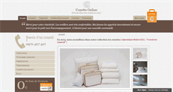 Desktop Screenshot of couette-online.fr